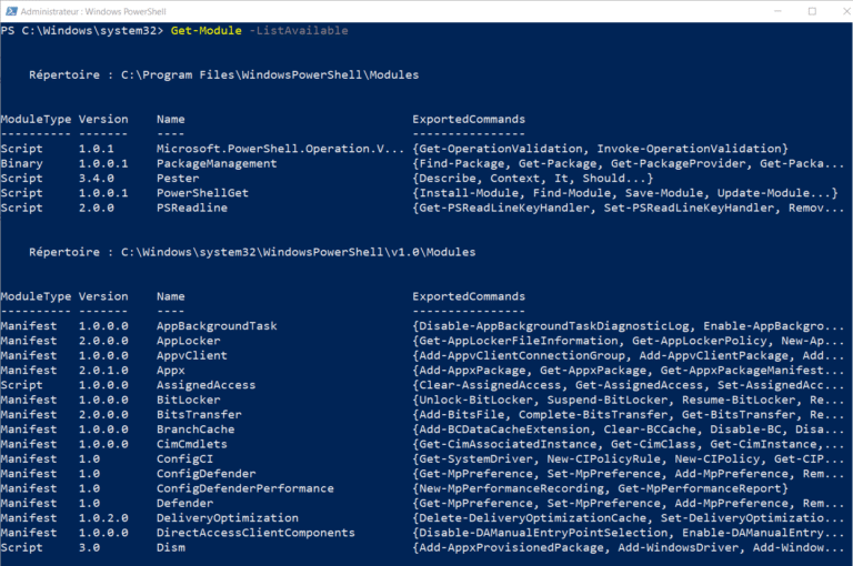 Créer votre premier script PowerShell - Lecoindunet
