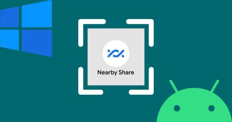 Partager des fichiers entre Windows et Android avec Nearby Share