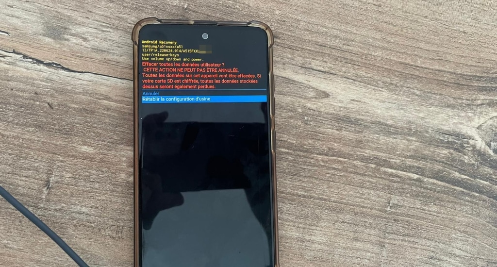 Comment faire un hard reset sur un téléphone Samsung ? - Lecoindunet