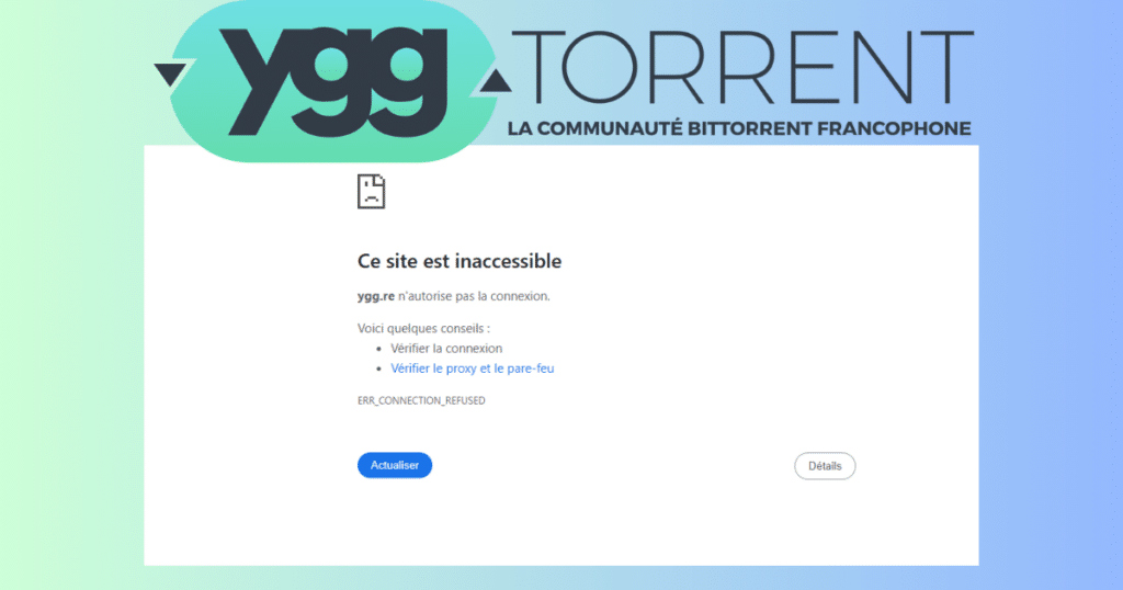 Ygg inaccessible : quelles solutions pour y accéder (ex-Yggtorrent ...