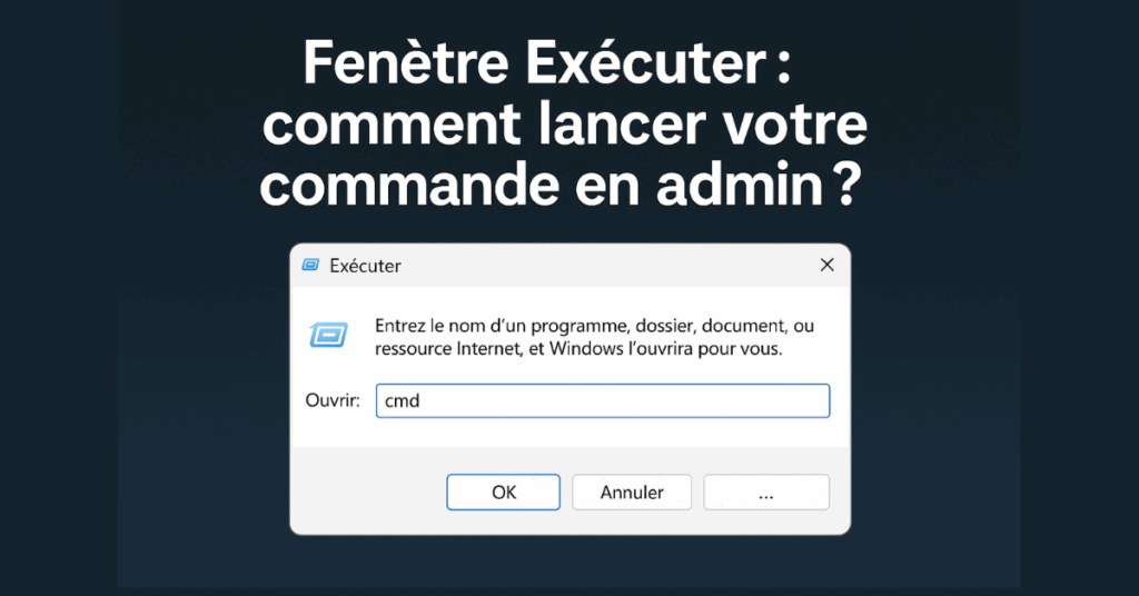 commande exécuter admin