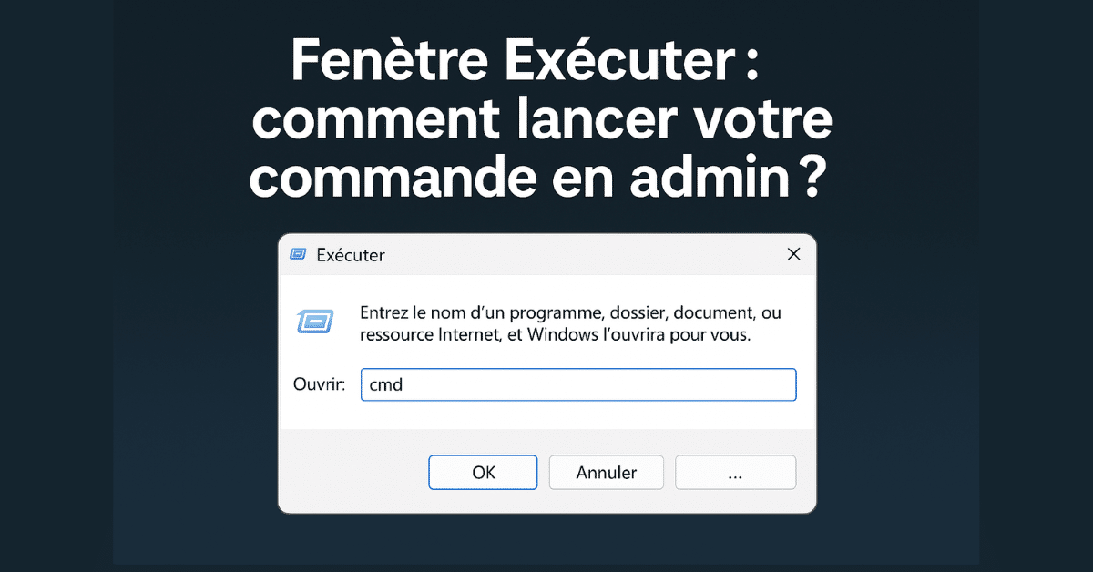 commande exécuter admin