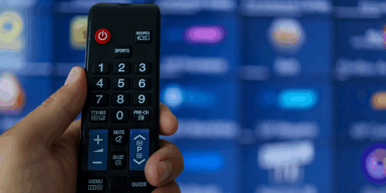 télécommande avec tv