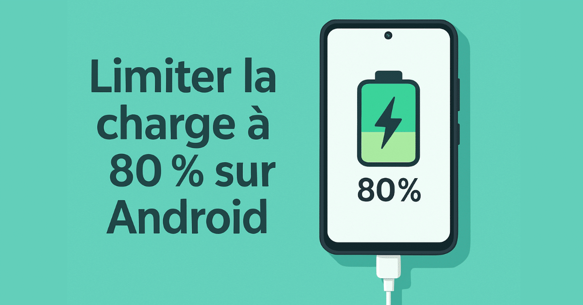 Limiter la charge à 80% sur Android