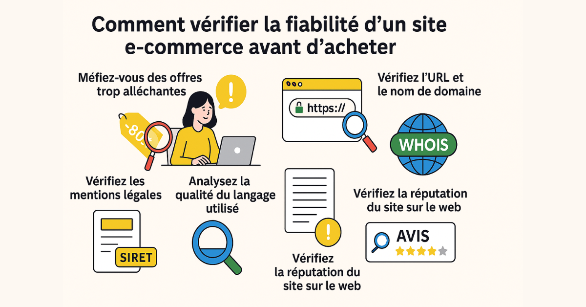 Fiabilité d’un site e-commerce : 6 vérifications essentielles