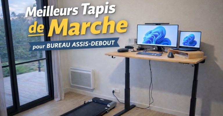 Tapis de marche pour bureau assis-debout : lequel choisir ?