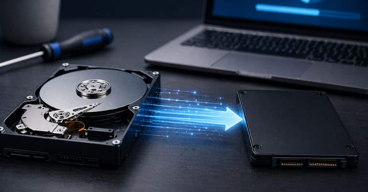 cloner disque ssd