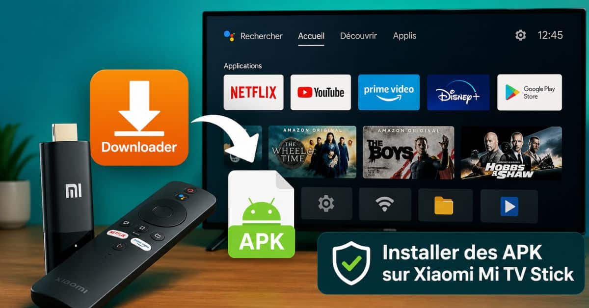Installer apk sur Xiaomi MI TV