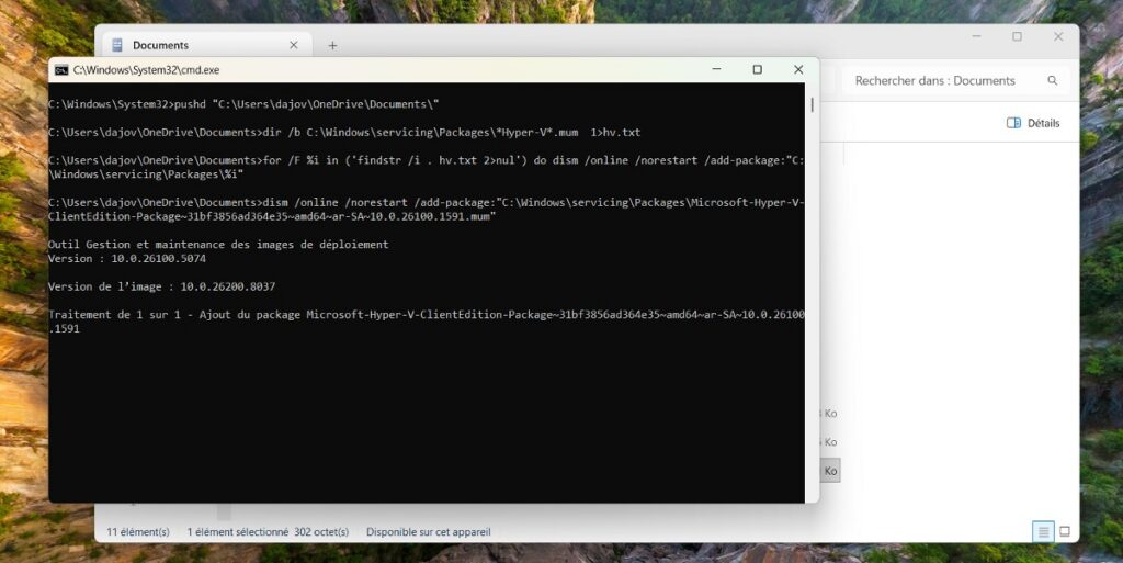 Hyper-V : activez-le sur Windows 10/11 Famille grâce à ce script ...